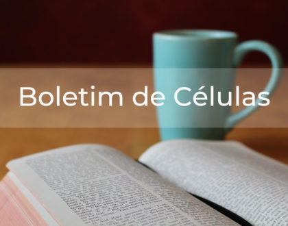 Boletim de Células - Uma oportunidade para amar